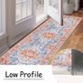 Oriental Runner Rugs for Hallway 60x240cm Non-Slip Kitchen Rug Runner Washable Boho Entryway Rug Low Profile Carpet Runner for Hallways Entrance Bathroom Living Room (FREE POSTAGE) Image 8