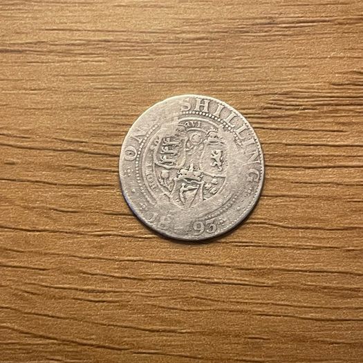 1893 Silver Shilling, UK