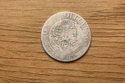 1893 Silver Shilling, UK
