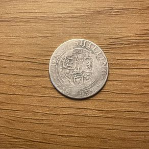 1893 Silver Shilling, UK