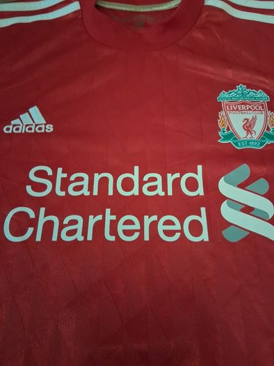 Liverpool Jersey. Official Adidas Liverpool FC Mens Home Jersey.  Season 2010-2012. Torres Name And Number.Authentic Original. Not A Modern Day Remake.