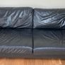 Bo Concept Black Leather Sofa Image 4