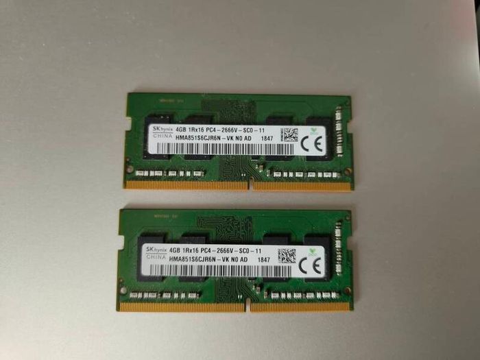 2x 4gb Skhynix Ddr4 Sdram 2666mhz