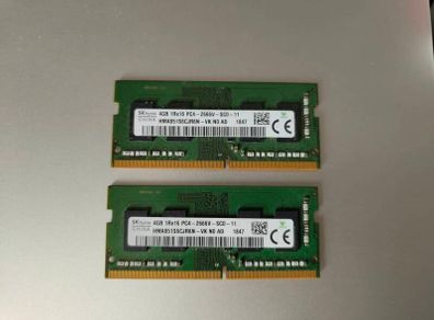 2x 4gb Skhynix Ddr4 Sdram 2666mhz