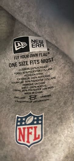NFL new era saints beanie