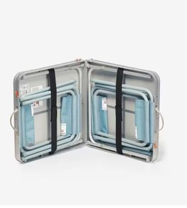 QUECHUA  Folding camping table - 4 stools