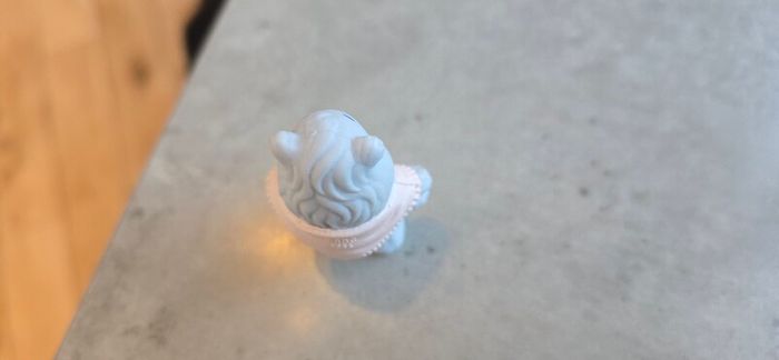 Grams (2) Granny Grannie Carebear Mini Figure 1983-1984 Kenner A.G.C.