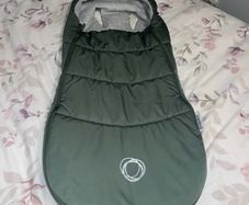 green bugaboo footmuff