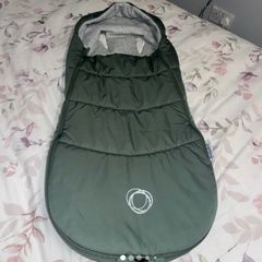 green bugaboo footmuff
