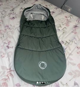 green bugaboo footmuff