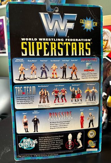 WWE WWF Jakks Warzone wrestling ring + rare BCA wrestlers