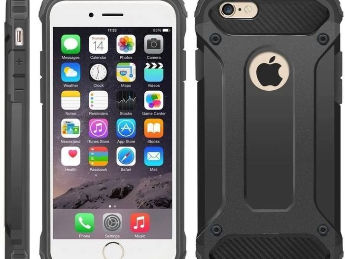 Hybrid Armour Case iPhone 12 11 X XS MAX XR 7 8 6 6S Plus 5S SE Back Cover