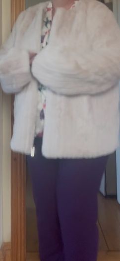 womens faux fur coat