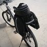 CB2 Waterproof Multi Function Excursion Cycling Bicycle Bike Rear Seat Trunk Bag Carrying Luggage Package Rack Panniers with Rainproof Cover(Black) Image 2