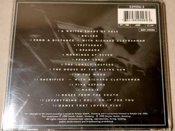 6 CD's James Last in VG condition.