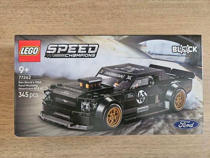 lego speed champions 77262 Ken Block's mustang hoonicorn RTR V1