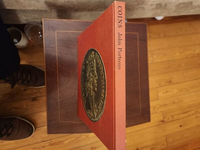Coins  By John Porteous. Pleasures And Treasures.  Hardback In Good Condition.