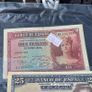 Banco de Espana Vintage Banknotes Set - 10 1935, 25 1928, 50 1928, 100 1925 Pesetas Image 2