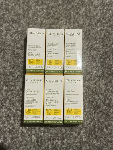 Clarins oils