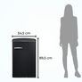 Exquisit Retro Fridge 122L Image 7