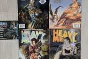 Lot of 4 Heavy Metal Magazines CD Special Comics 2000 -2002