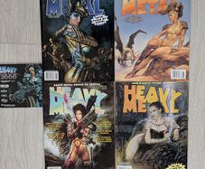 Lot of 4 Heavy Metal Magazines CD Special Comics 2000 -2002