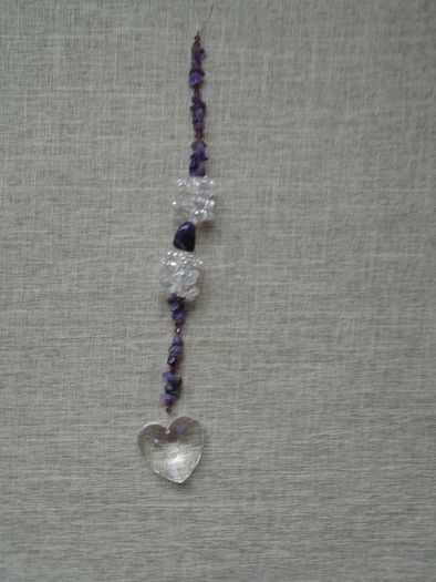 Suncatcher,Window decor,Home decor,Gift,February Birthstone,Amethyst