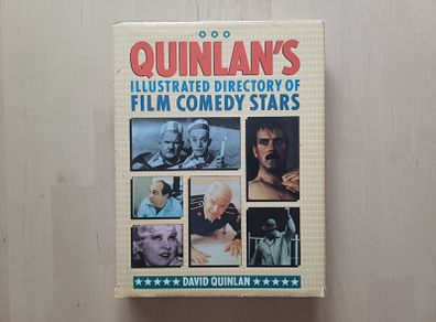 Quinlan's Illustrated Directory of Film Comedy Stars (Movie Trivia Coffee Table Hardback 1992)