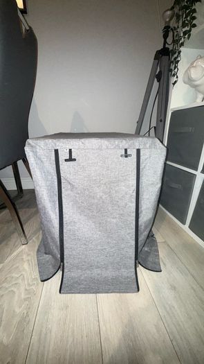 Medium Cardys Dog Crate Cage with Cover & Padded Bed. Excellent Condition