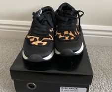 New Dune London Leopard Runners Trainers Uk6 39eur