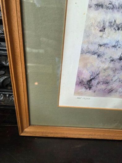 Limited edition print of Gordon Setter