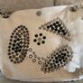 Jimmy Choo White Leather Studded Lola Slouchy Tote Bag Image 10