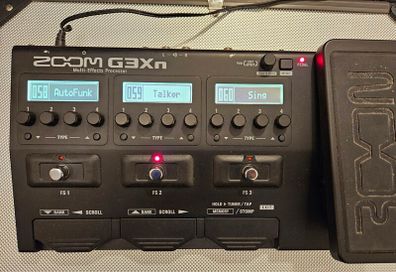 Zoom G3Xn multi effects pedal