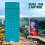 Self Inflating Sleeping Mat for Camping: 8-12CM Thickness Single Camp Mattress, Double Joinable Camping Inflatable Mat Image 7