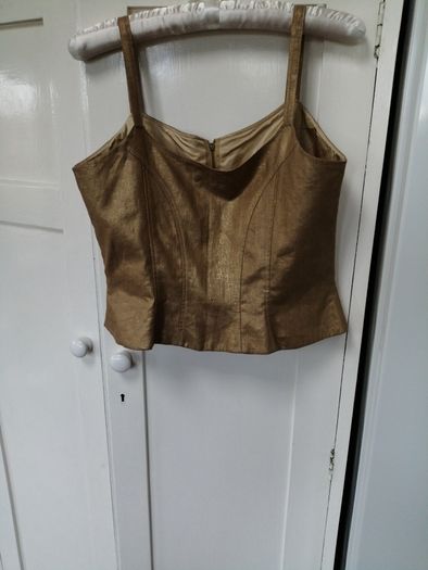 Betty Barclay Gold Linen LinedTop