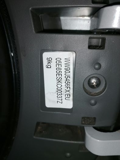 Washing machine, samsung ecobubble 9.0kg ,   WW90J5456FX/EU  washer door, dispenser pull out section in front panel