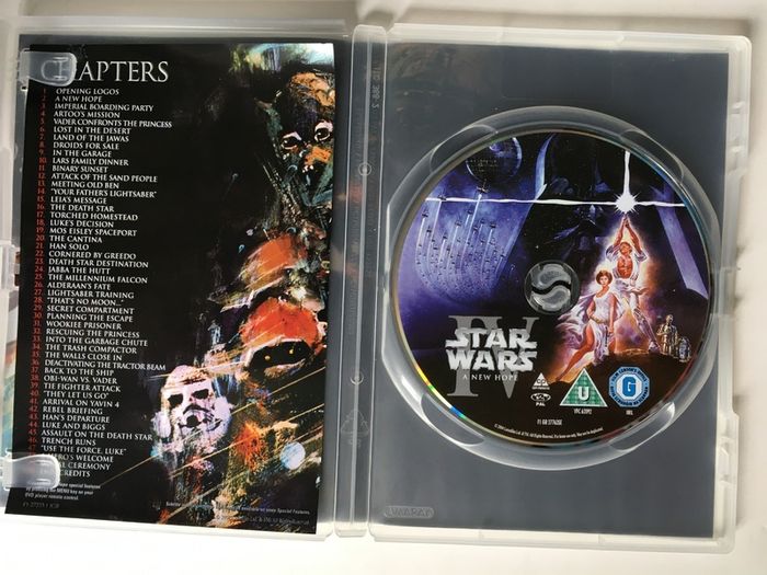 Star Wars Trilogy (IV - V - VI) (Silver Boxset) Harrison Ford, Mark Hamill & Carrie Fisher [3xMovie 4DVD]