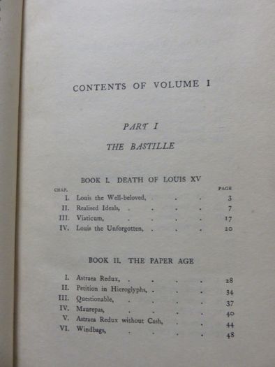 The French Revolution , Thomas carlyle. Vols 1 & 2 . 1906