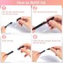 Calligraphy Pens Calligraphy set for Beginners Brush Pens - APOGO 6 Pack Caligraphy Beginners set Caligraphy Pens for Writing, Calligraphy Book, Bullet Journal Accessories, Black Pen Art Writing pens Image 4