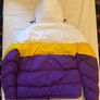 Los Angeles Lakers NBA Exclusive Puffer Jacket Image 2