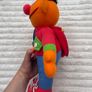 Playskool Dress Me Up Ernie Sesame Street Plush 1990 Vintage approx. 35 cm. Used Damaged Please see photos Image 10