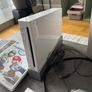 Nintendo Wii Console Bundle Mario Kart Wii Sports HDMI Adapter Image 3