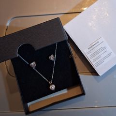 Elizabeth Duke pendant and earrings set