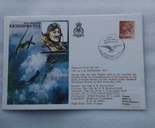 Great Britain Stamps : Wing Commander - Robert Roland Stanford Tuck , DSO, DFC - Flown Cover - 1978