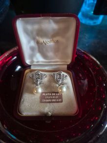 Majorica earrings