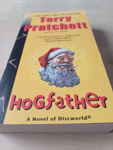 Hogfather by Terry Pratchett (Discworld Christmas Fantasy American Edition Paperback 2014)