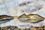 eagles nest Killarney watercolour