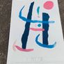 3 Foot 1988  Joan Miro Woodcut Image 2