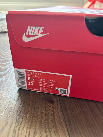 Nike P-6000 Silver