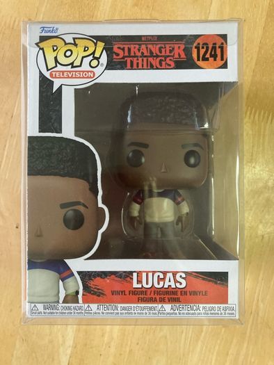 Stranger Things Lucas Funko Pop 1241 - New